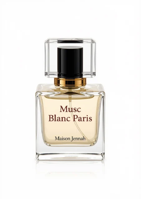 Flacon de parfum Musc Blanc Paris — Maison Jennah Paris