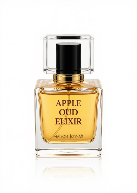 Flacon de parfum Apple Oud Elixir — Maison Jennah Paris