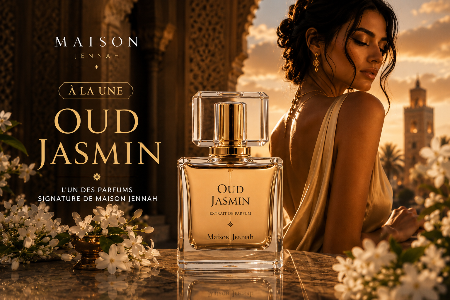 À la une — Oud Jasmin, Maison Jennah Paris