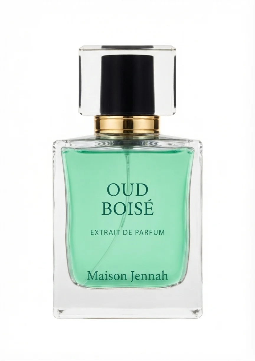 Flacon de parfum Oud Boisé — Maison Jennah Paris