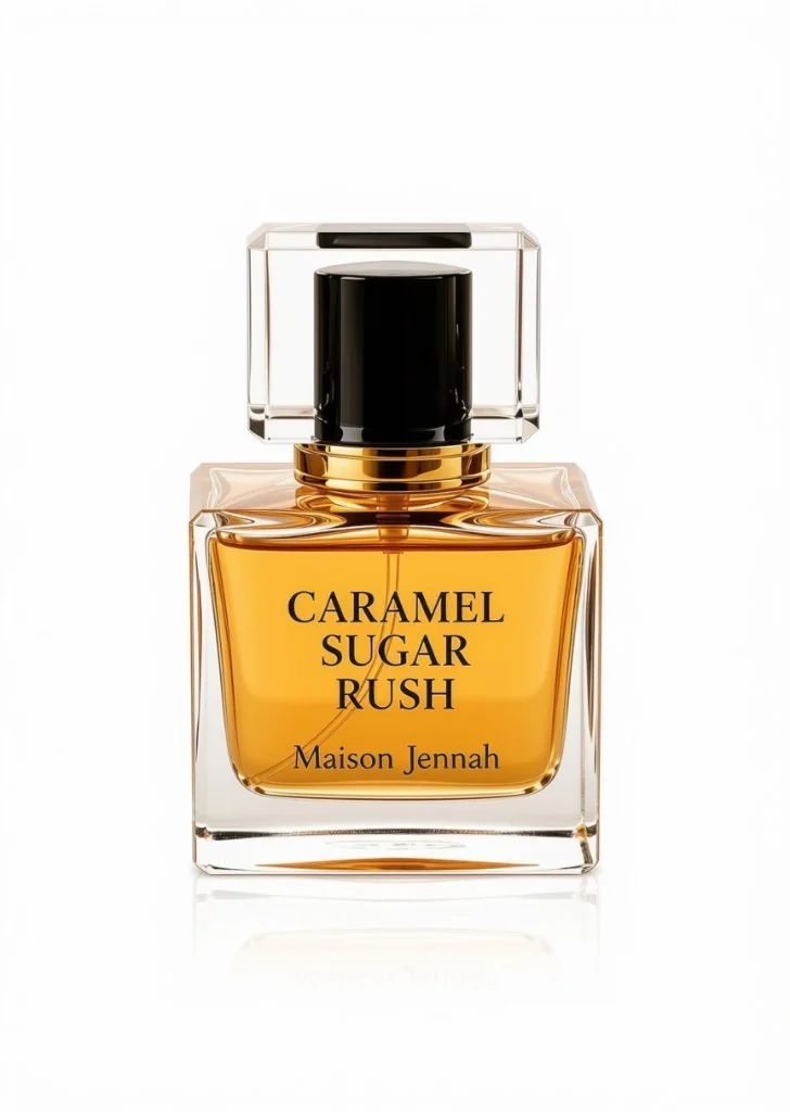 Flacon de parfum Caramel Sugar Rush — Maison Jennah Paris