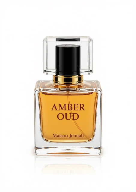 Flacon de parfum Amber Oud — Maison Jennah Paris