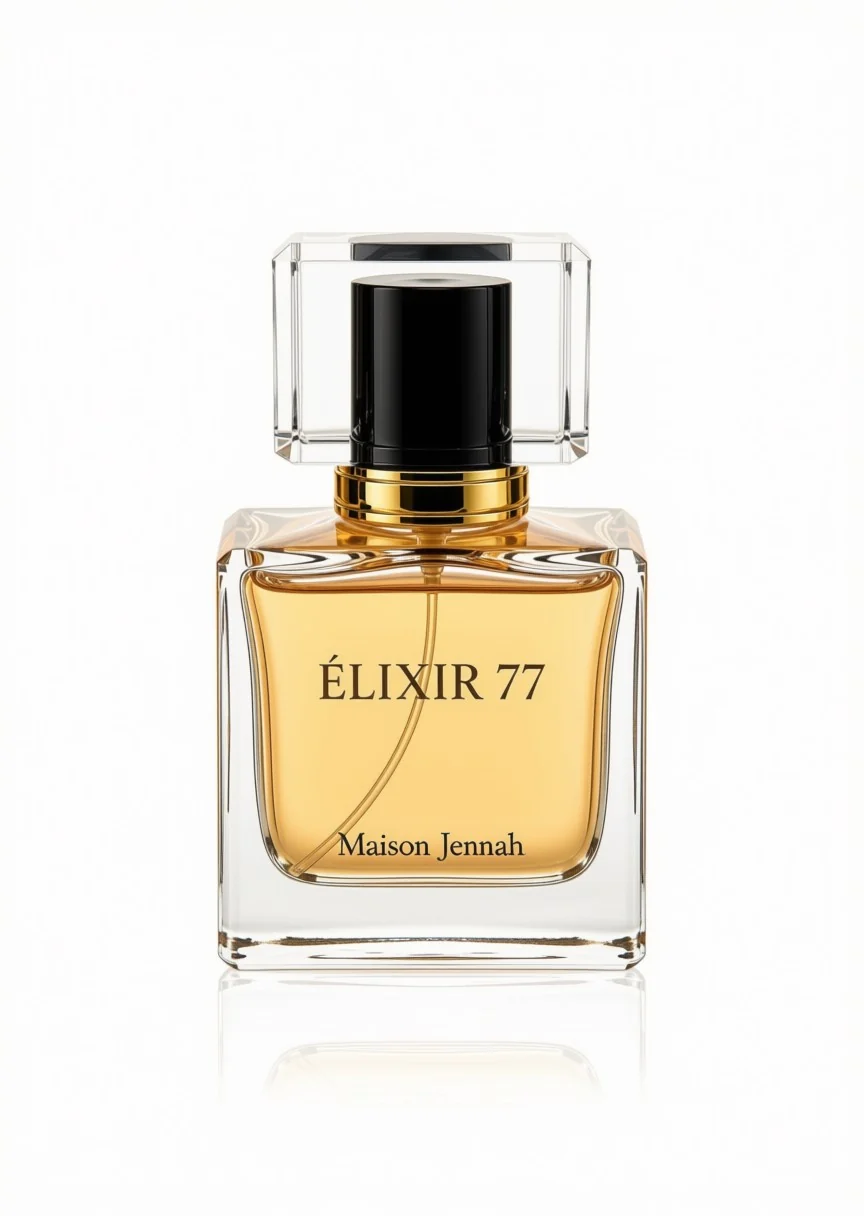 Flacon de parfum Élixir 77 — Maison Jennah Paris