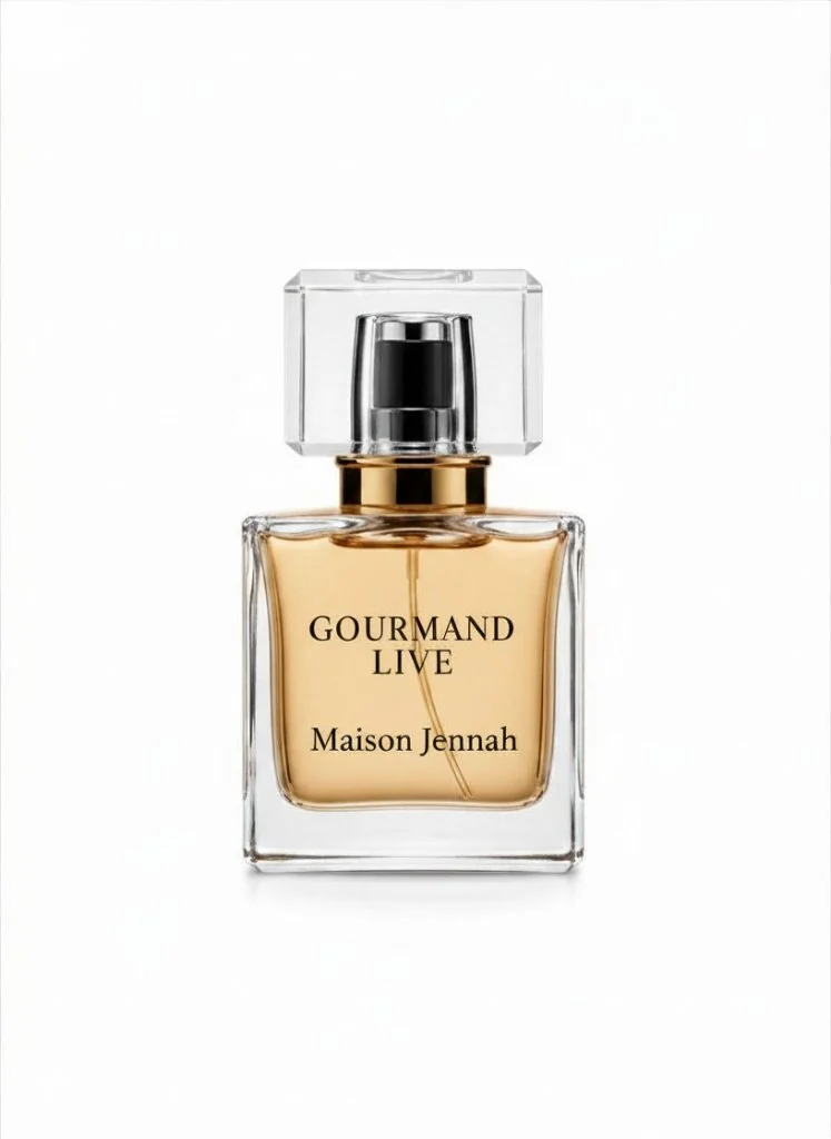 Flacon de parfum Gourmand Live — Maison Jennah Paris